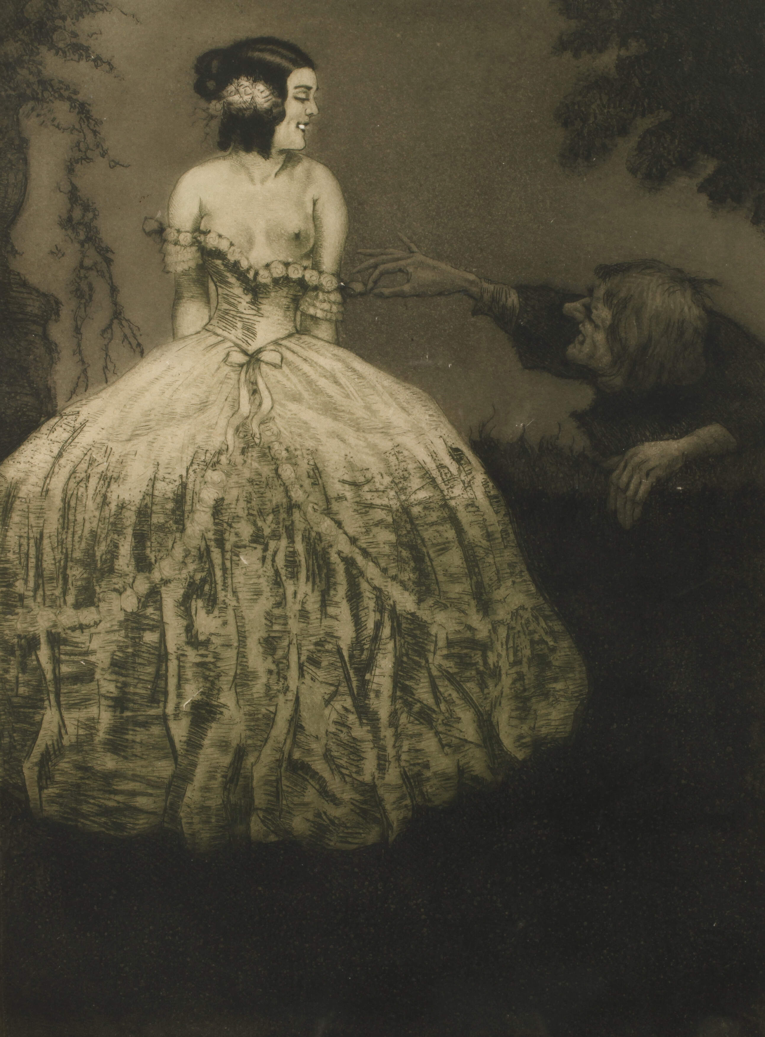 Max Brüning, "Mondnacht"