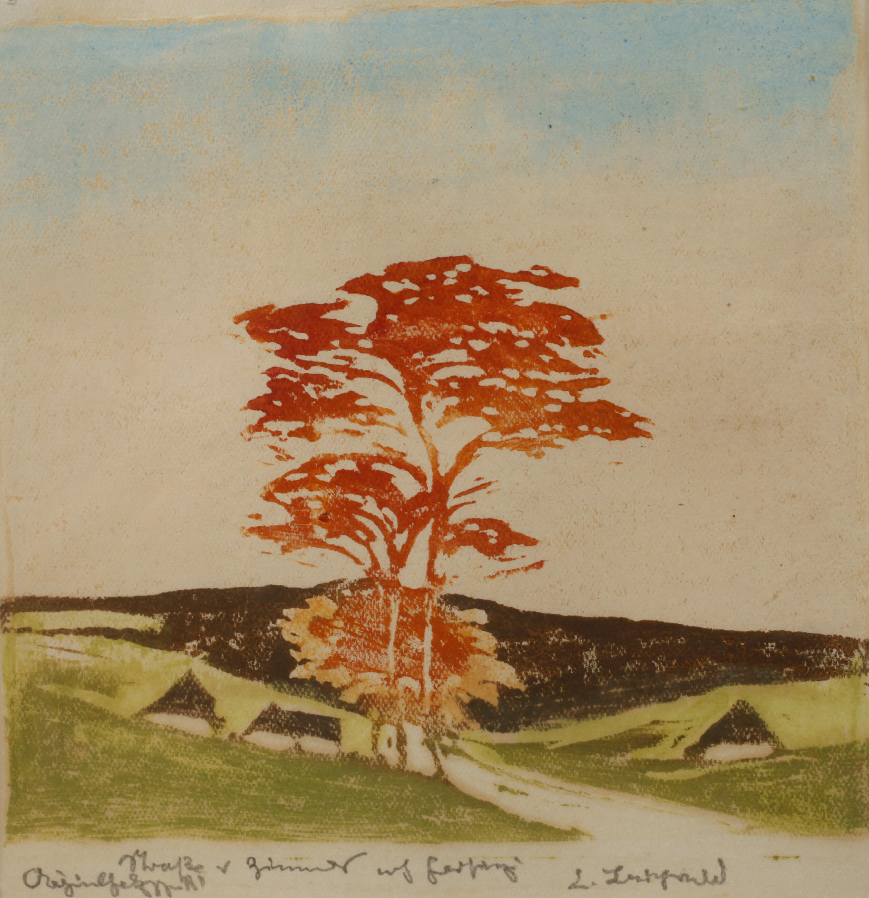 Erich Buchwald-Zinnwald, Straße nach Geising