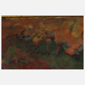 Prof. Richard Dreher, Pointillistischer Damenakt