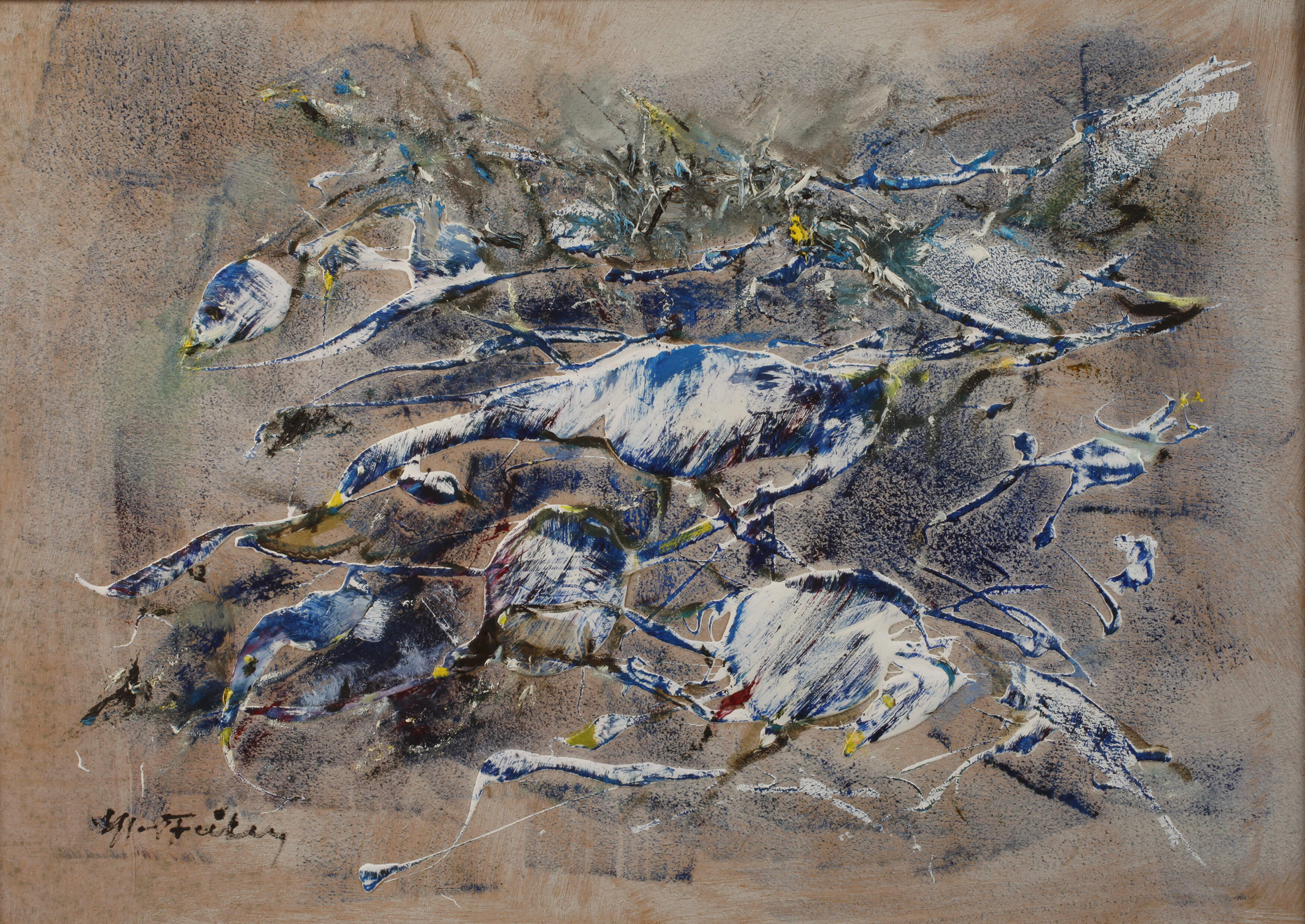 Manfred Feiler, Abstraktion