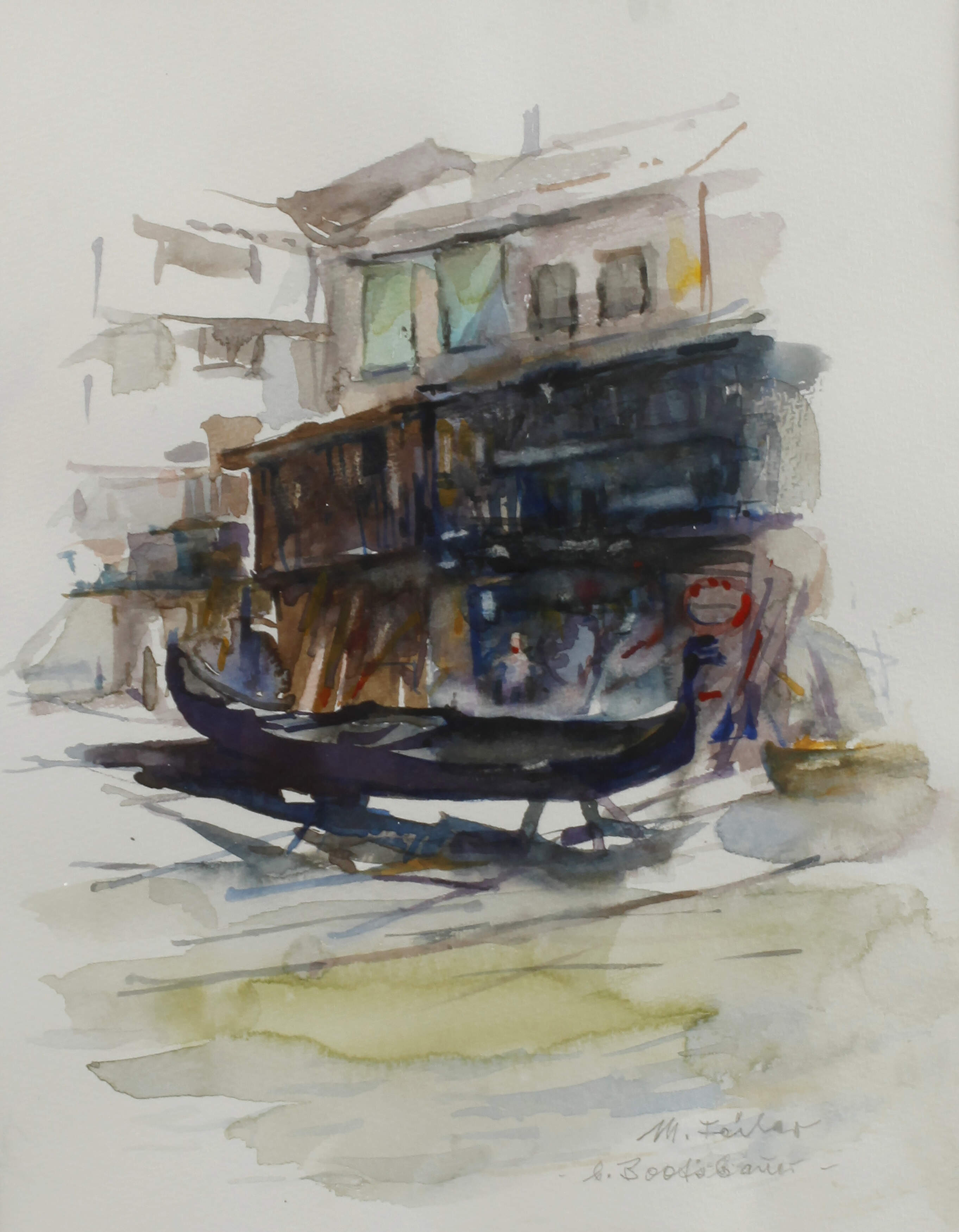 Manfred Feiler, "Beim Bootsbauer"