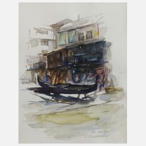 Manfred Feiler, "Beim Bootsbauer"