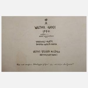 Walther Gasch, "Großes Stillleben mit Äpfeln"