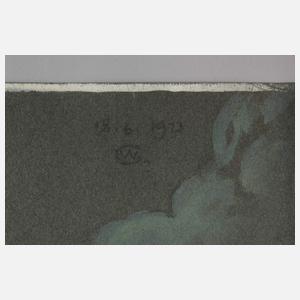 Walter Gasch, Akt in nächtlicher Landschaft