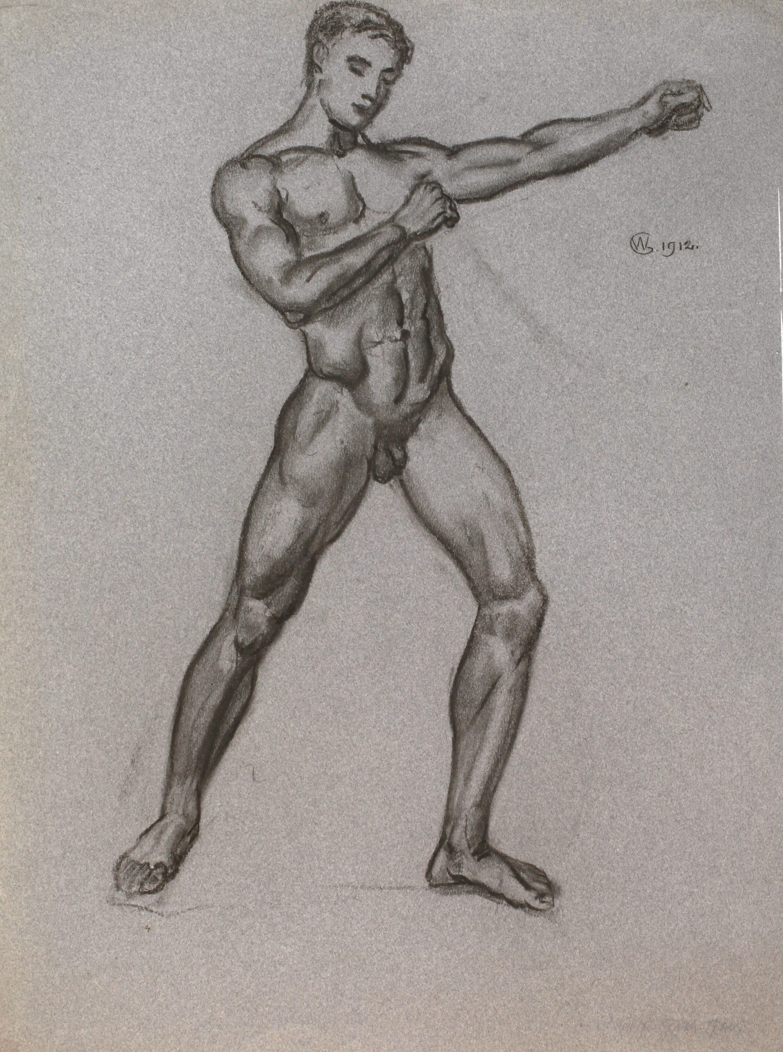 Walther Gasch, Nackter Jüngling