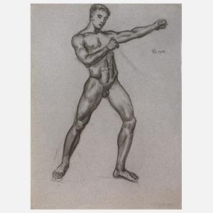 Walther Gasch, Nackter Jüngling