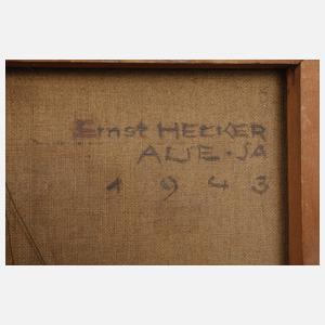 Ernst Hecker, Blumenstillleben