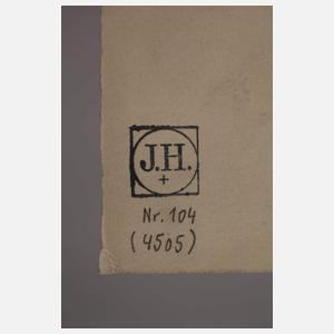 Prof. Josef Hegenbarth, Sitzende alte Dame