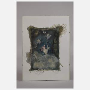 Regine Heinecke, "Weidengeflüster"