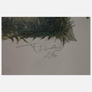 Regine Heinecke, "Weidengeflüster"