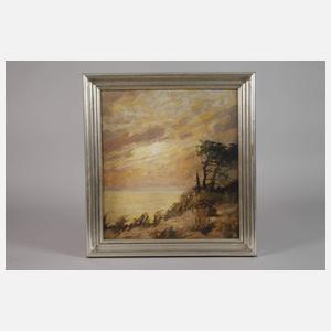 Hans Münnich, attr. Abend am Ostseestrand