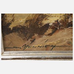 Hans Münnich, attr. Abend am Ostseestrand