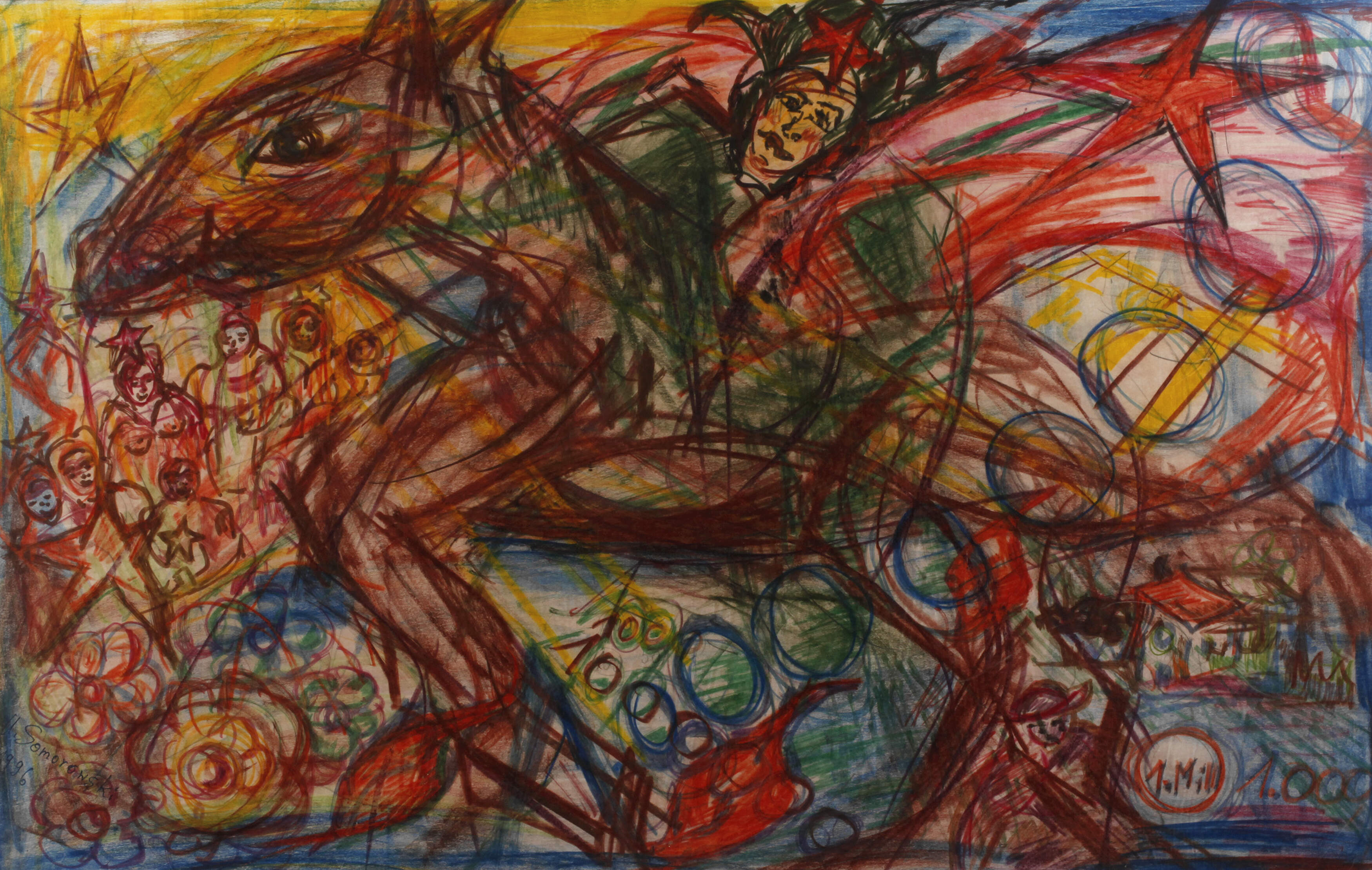 Ursula Somorowski, Figurative Szene