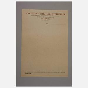 Kurt Hermann Wittlinger, Konvolut Zeichnungen