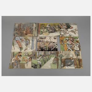 Kurt Hermann Wittlinger, Konvolut Zeichnungen