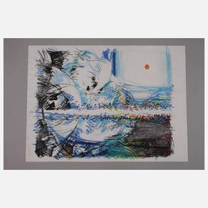 Prof. Heinz Werner, attr. Am See