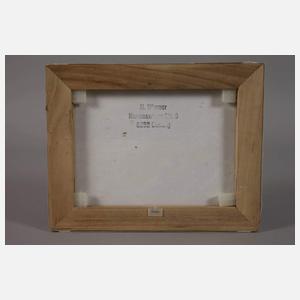 Prof. Heinz Werner, attr., Im Sommer