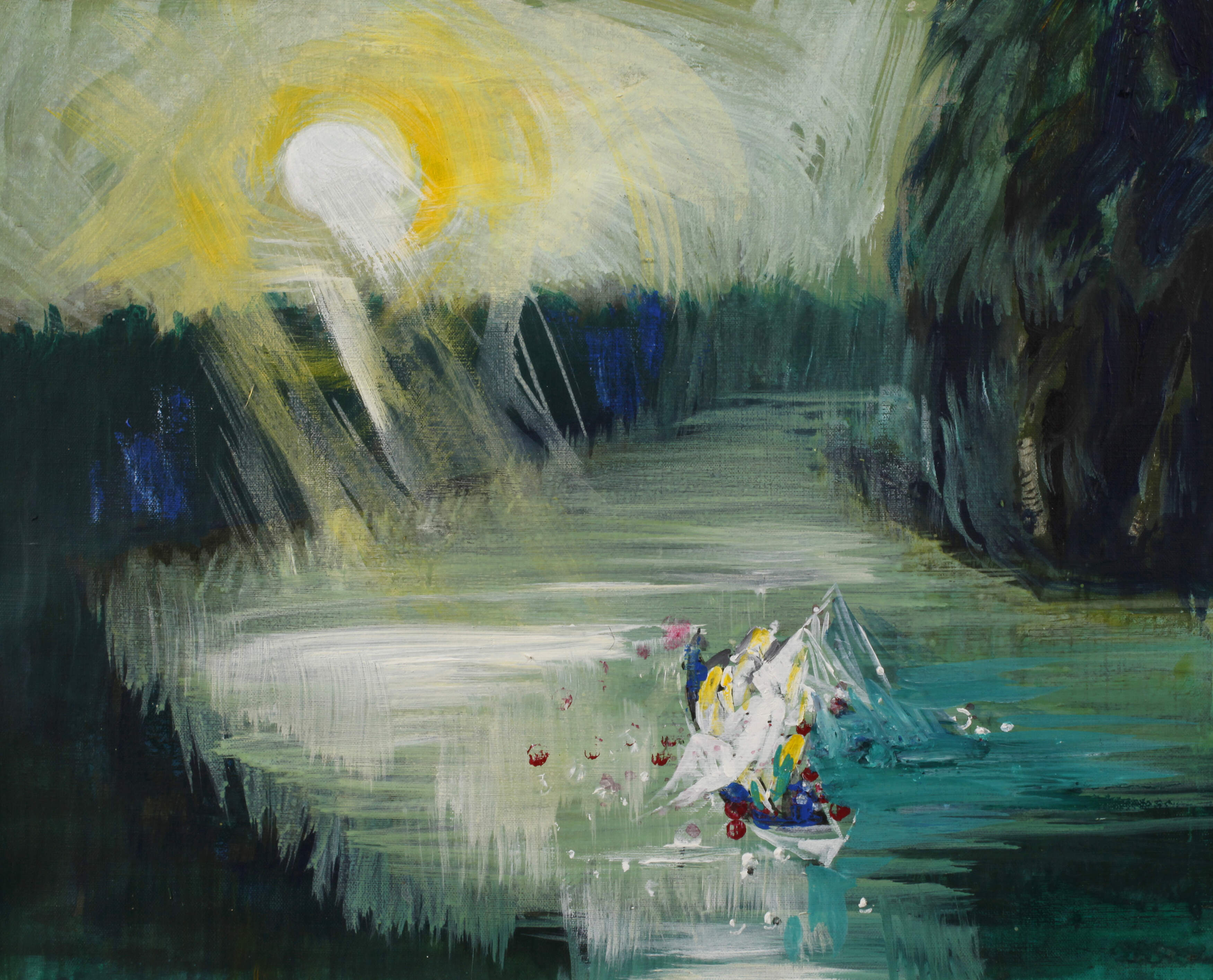 Prof. Heinz Werner, attr., An einem Sommertag