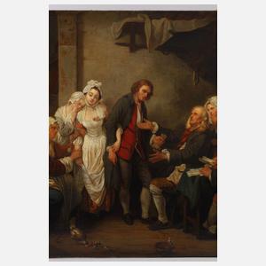 "Die Dorfbraut" von oder nach Jean-Baptiste Greuze