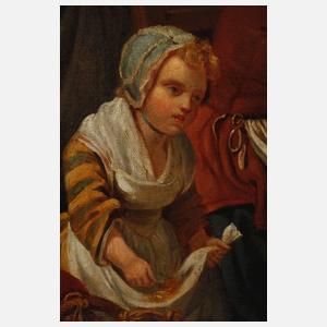 "Die Dorfbraut" von oder nach Jean-Baptiste Greuze