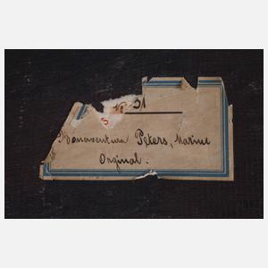 Bonaventura Peeters, attr., Anlandende Galeonen