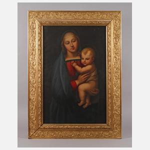 "Madonna del Granduca" nach Raffael