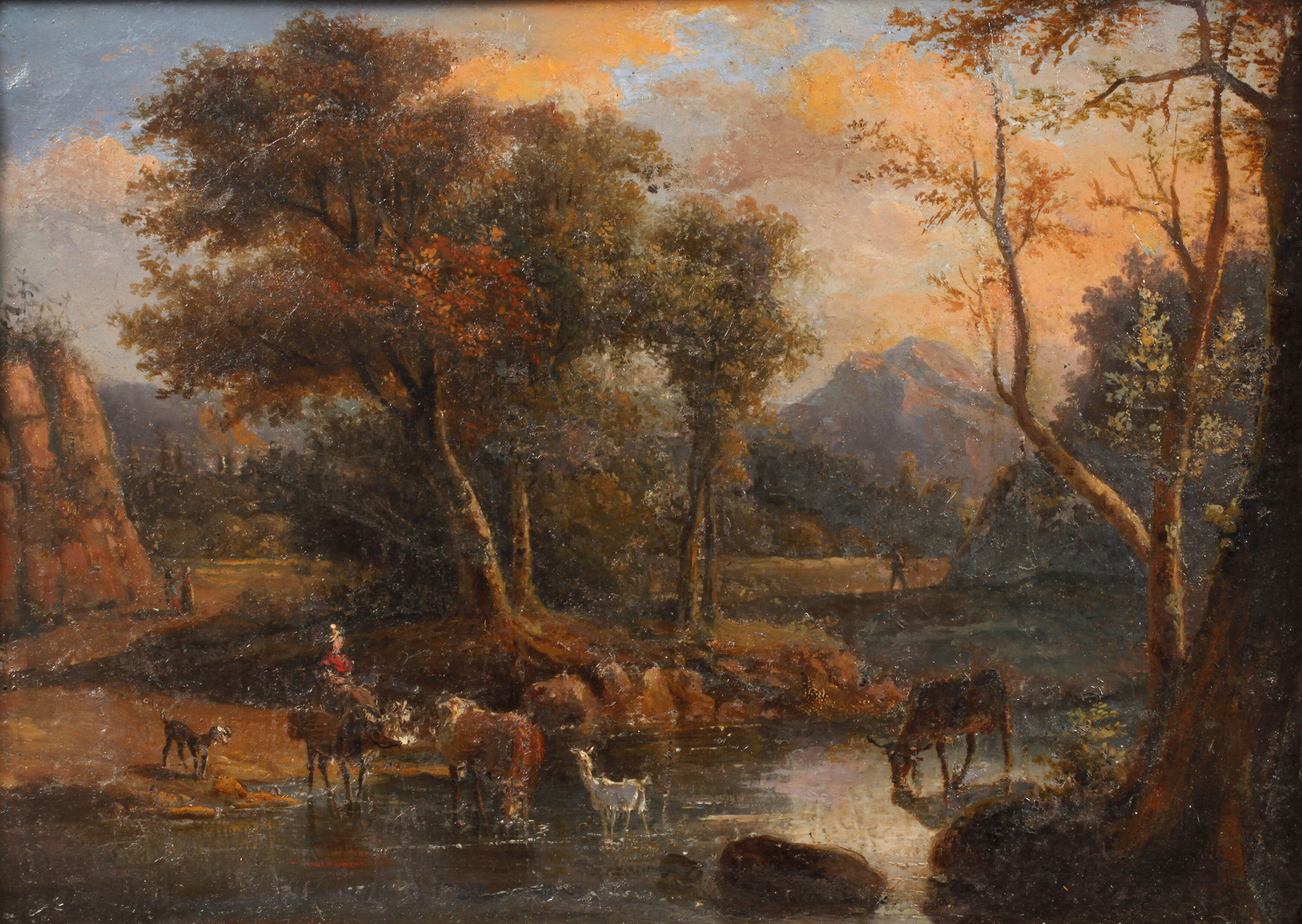 Bukolische Landschaft