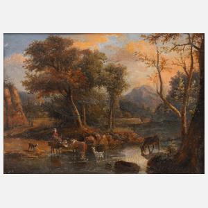 Bukolische Landschaft