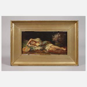 Félix Joseph Barrias, Liegende Orientalin