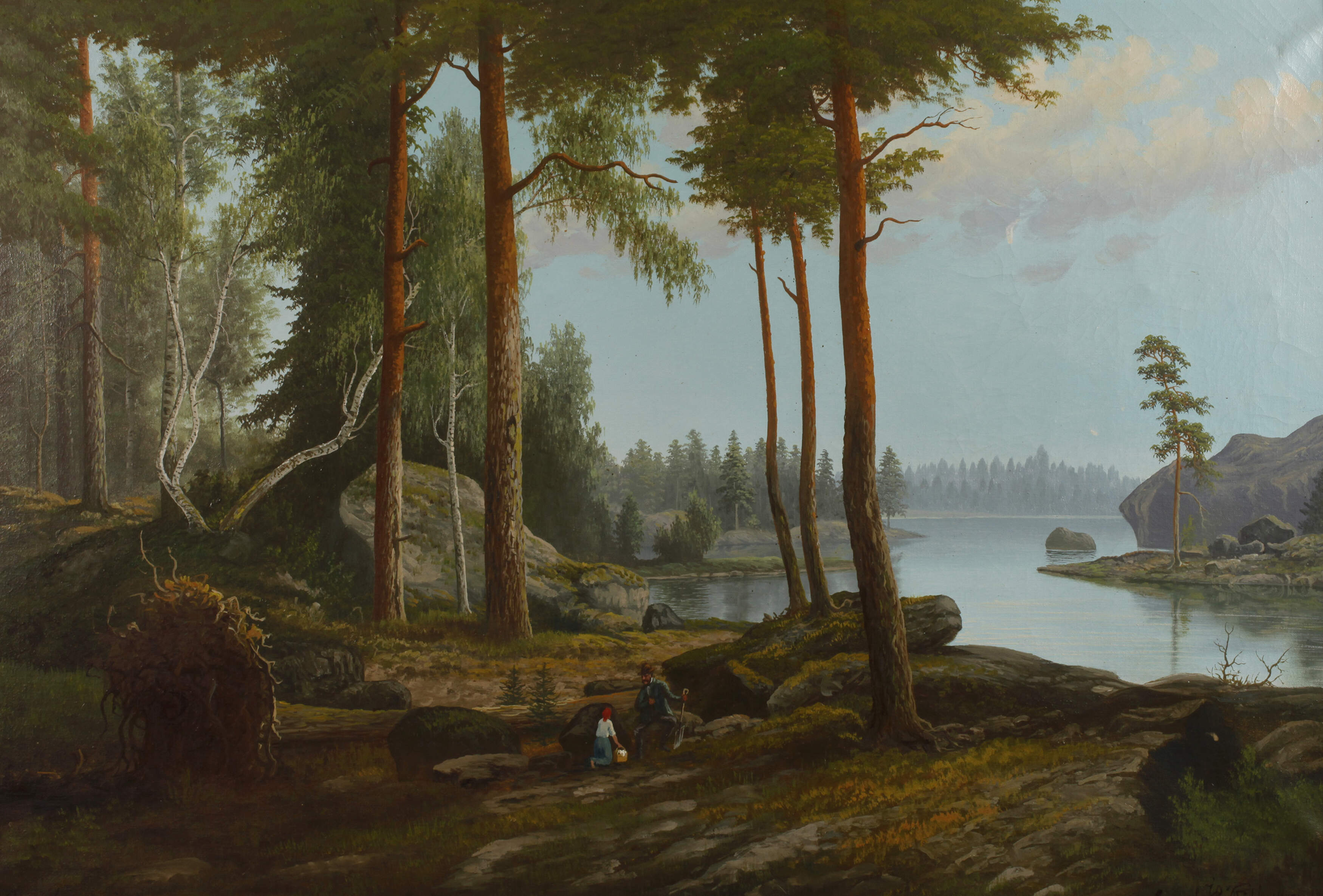 "Utsikt från Värmdö" nach Carl XV.