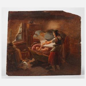 Peter Fendi, attr., Mutterglück