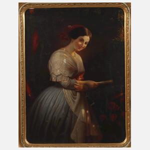 Theodor Fischer attr., "Italienerin"