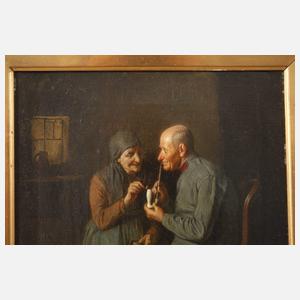 Prof. Friedrich Friedländer, Die Pfeife am Abend