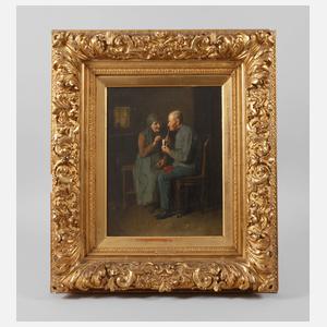 Prof. Friedrich Friedländer, Die Pfeife am Abend