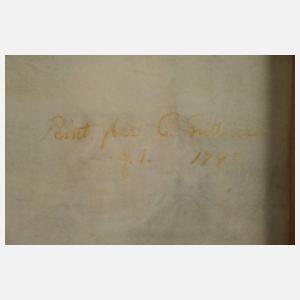 Christoph Gutbier, attr., Bildnis W. H. Buchholz