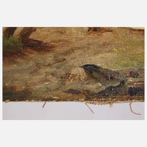 Joseph Hahn, attr., Der Chiemsee mit Kampenwand