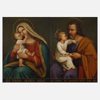 C. Hanner, Zwei Andachtsbilder111