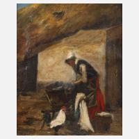 Georges Jean Marie Haquette, Bäuerin beim Waschen111