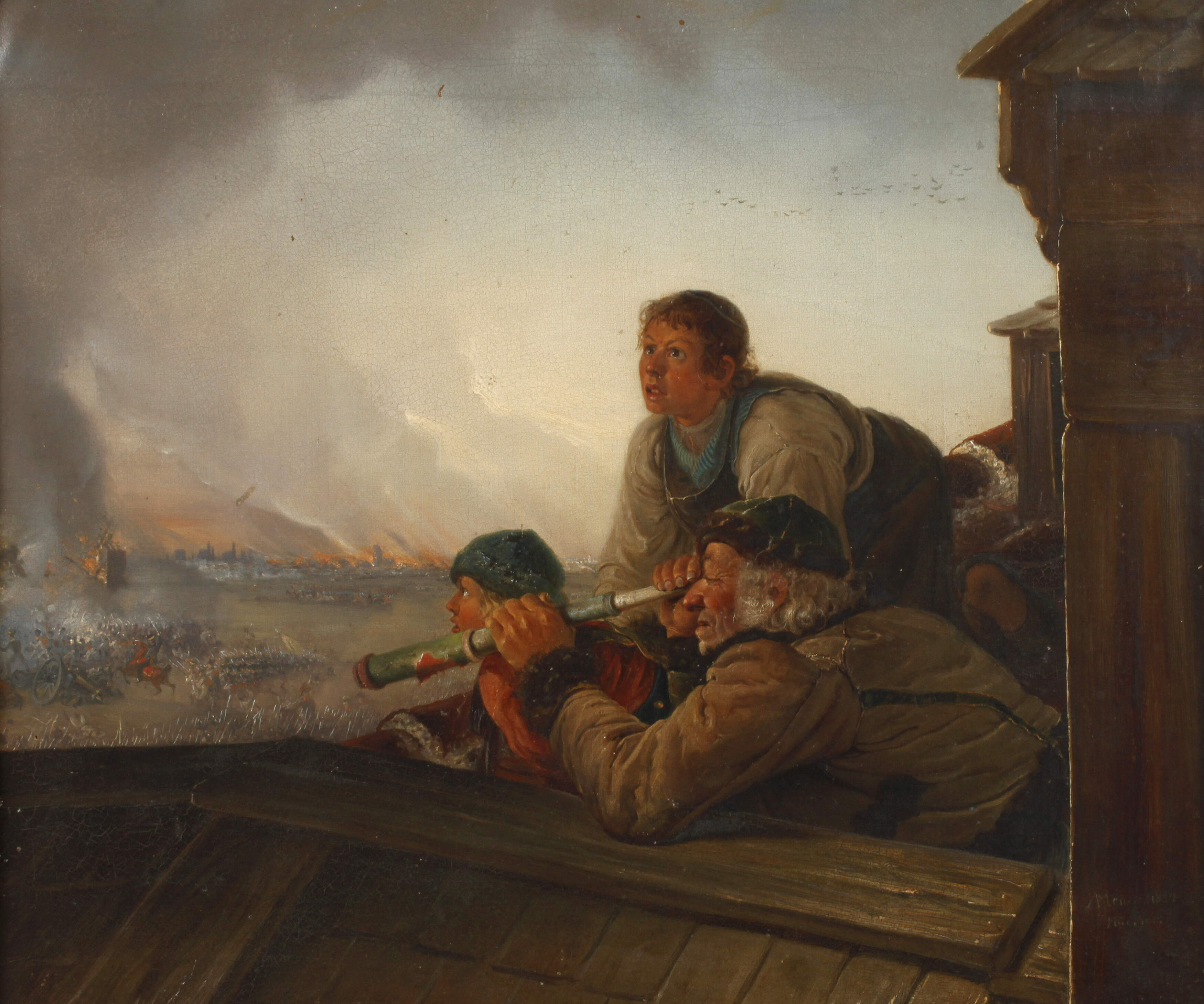 Carl Adolf Mende, "Leipziger Völkerschlacht"