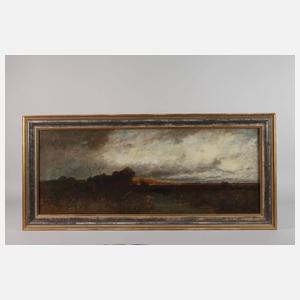 Franz Reder-Broili, Abendstimmung im Dachauer Moos