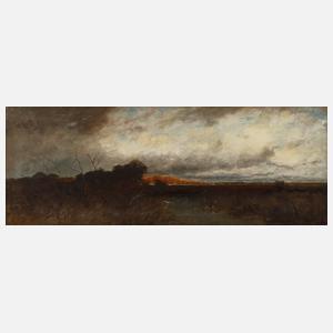 Franz Reder-Broili, Abendstimmung im Dachauer Moos