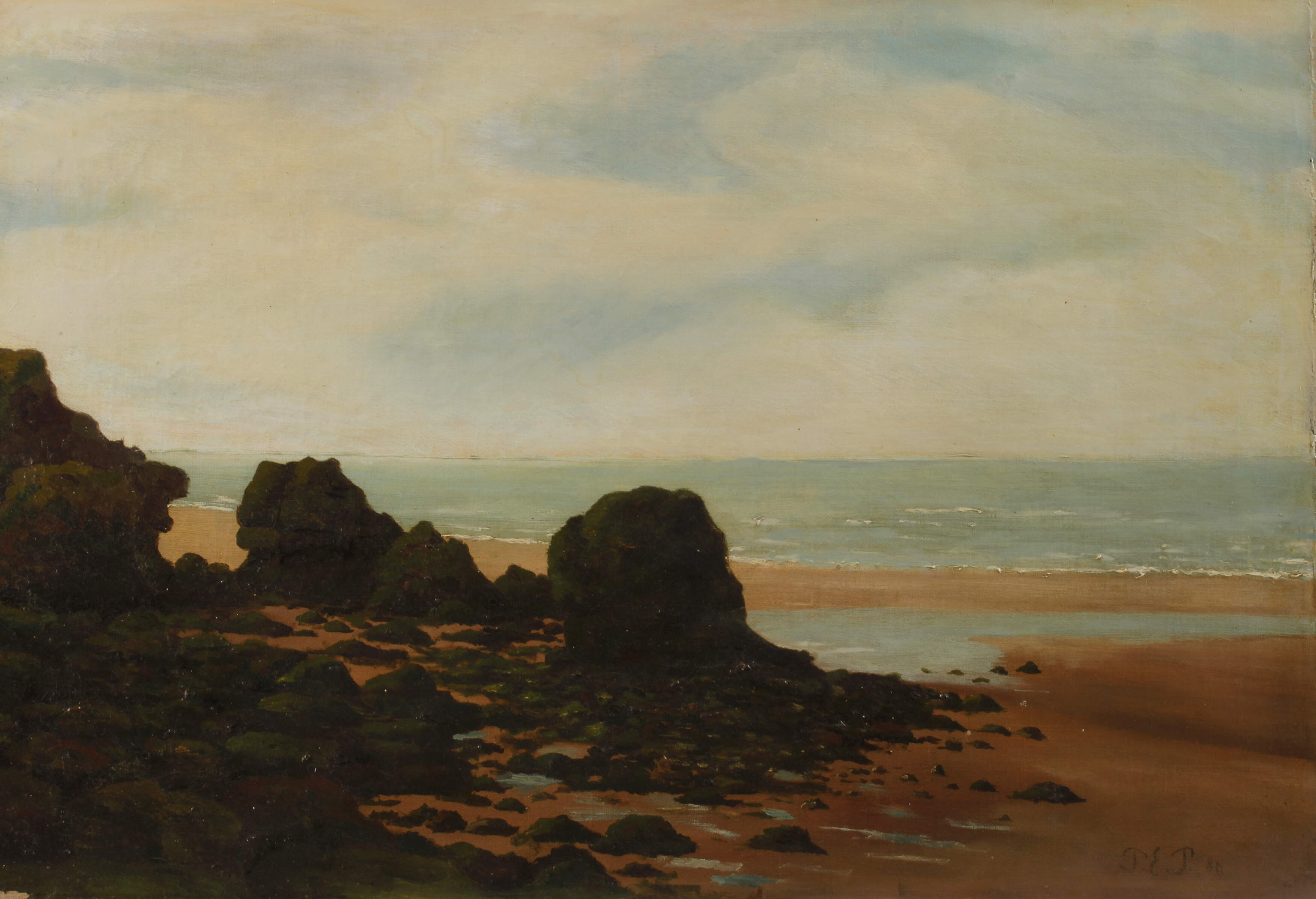 Paul Péraire, attr., An der Küste