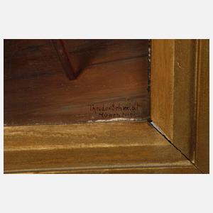 Theodor Schmidt, Mädchen beim Kartoffelschälen