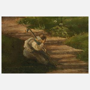 Georg Schneider, attr., Rast am Wegesrand