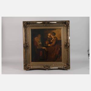 Wilhelm Schreuer, attr., Abendliche Szene