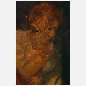 Wilhelm Schreuer, attr., Abendliche Szene