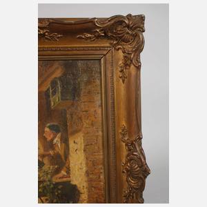 "Die Dachstube" nach Carl Spitzweg