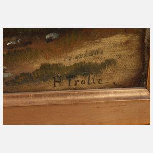 H. Trolle, Sommer am Teich