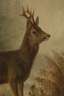 Ludwig Voltz, attr., Rehe in Winterlandschaft