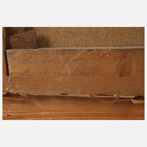 Ludwig Voltz, attr., Rehe in Winterlandschaft